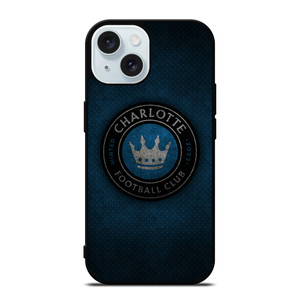 CHARLOTTE FC SOCCER MLS iPhone 15 Case Cover CHARLOTTE FC SOCCER MLS iPhone 15 Case Cover
