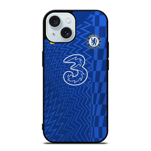 CHELSEA 2021 HOME JERSEY iPhone 15 Case Cover CHELSEA 2021 HOME JERSEY iPhone 15 Case Cover