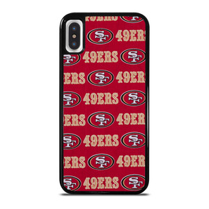 SAN FRANCISCO 49ERS PATTERN iPhone X / XS Case Cover