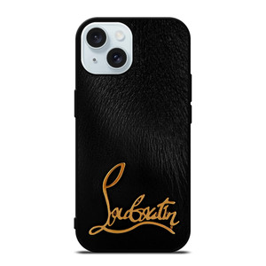 CHRISTAN LOUBOUTIN BLACK iPhone 15 Case Cover
