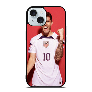 CHRISTIAN PULISIC USMNT SOCCER iPhone 15 Case Cover
