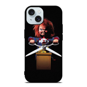 CHUCKY CHILD'S PLAY CLOWN iPhone 15 Case Cover CHUCKY CHILD'S PLAY CLOWN iPhone 15 Case Cover