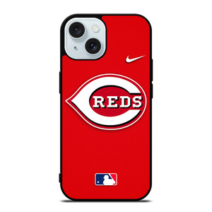 CINCINNATI REDS MLB BASEBALL NIKE iPhone 15 Case Cover CINCINNATI REDS MLB BASEBALL NIKE iPhone 15 Case Cover