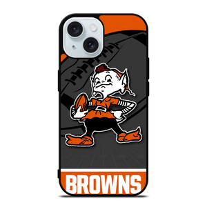 CLEVELAND BROWNS NFL TEAM iPhone 15 Case Cover CLEVELAND BROWNS NFL TEAM iPhone 15 Case Cover