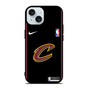 CLEVELAND CAVALIERS NIKE NBA BASKETBALL iPhone 15 Case Cover CLEVELAND CAVALIERS NIKE NBA BASKETBALL iPhone 15 Case Cover
