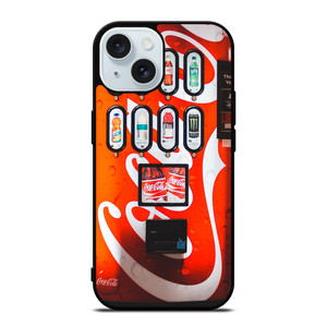 COCA COLA COKE VENDING MACHINE 2 iPhone 15 Case Cover COCA COLA COKE VENDING MACHINE 2 iPhone 15 Case Cover