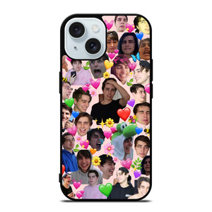 COLBY BROCK YOUTUBER COLLAGE iPhone 15 Case Cover COLBY BROCK YOUTUBER COLLAGE iPhone 15 Case Cover