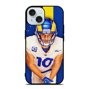 COOPER KUPP LOS ANGELES RAMS iPhone 15 Case Cover COOPER KUPP LOS ANGELES RAMS iPhone 15 Case Cover