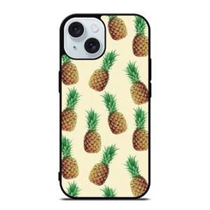CUTE PINEAPPLE PATTERN iPhone 15 Case Cover