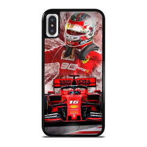 SCUDERIA FERRARI F1 CHARLES LECLERC iPhone X / XS Case Cover