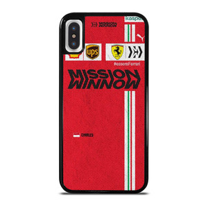 SCUDERIA FERRARI F1 JERSEY 2021 iPhone X / XS Case Cover