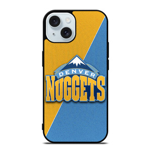 DENVER NUGGETS NBA BASKETBALL LOGO iPhone 15 Case Cover DENVER NUGGETS NBA BASKETBALL LOGO iPhone 15 Case Cover