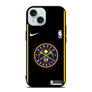 DENVER NUGGETS NIKE NBA BASKETBALL iPhone 15 Case Cover DENVER NUGGETS NIKE NBA BASKETBALL iPhone 15 Case Cover