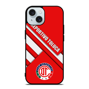DEPORTIVO TOLUCA FOOTBALL CLUB iPhone 15 Case Cover DEPORTIVO TOLUCA FOOTBALL CLUB iPhone 15 Case Cover
