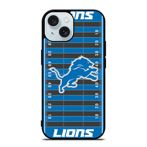 DETROIT LIONS FOOTBALL FIELD iPhone 15 Case Cover DETROIT LIONS FOOTBALL FIELD iPhone 15 Case Cover