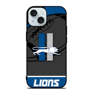 DETROIT LIONS NFL TEAM iPhone 15 Case Cover