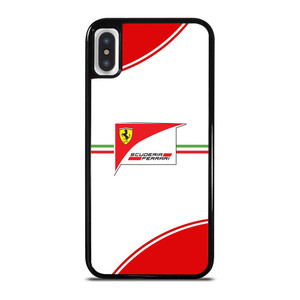 SCUDERIA FERRARI FORMULA ONE F1 RACING 3 iPhone X / XS Case Cover
