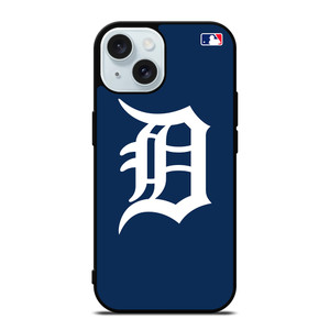 DETROIT TIGERS MLB LOGO iPhone 15 Case Cover