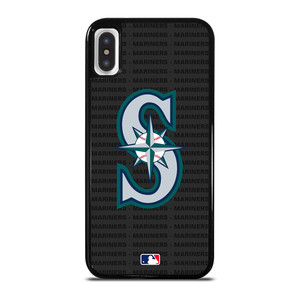 SEATTLE MARINERS BASEBALL BLACK iPhone X / XS Case Cover