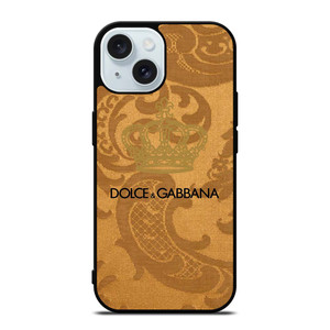 DOLCE AND GABBANA PATTERN iPhone 15 Case Cover