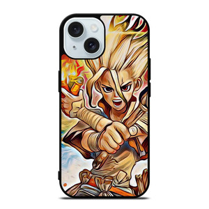 DR STONE ANIME ART iPhone 15 Case Cover