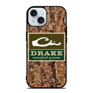 DRAKE WATERFOWL SYSTEM CAMO iPhone 15 Case Cover DRAKE WATERFOWL SYSTEM CAMO iPhone 15 Case Cover