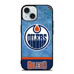 EDMONTON OILERS HOCKEY TEAM iPhone 15 Case Cover EDMONTON OILERS HOCKEY TEAM iPhone 15 Case Cover