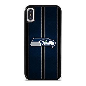 SEATTLE SEAHAWKS NFL METAL STRIPE iPhone X / XS Case Cover SEATTLE SEAHAWKS NFL METAL STRIPE iPhone X / XS Case Cover