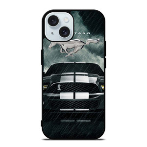 FORD MUSTANG CARTOON iPhone 15 Case Cover FORD MUSTANG CARTOON iPhone 15 Case Cover