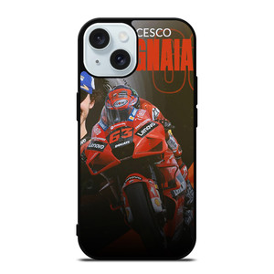 FRANCESCO PECCO BAGNAIA DUCATI RACING iPhone 15 Case Cover