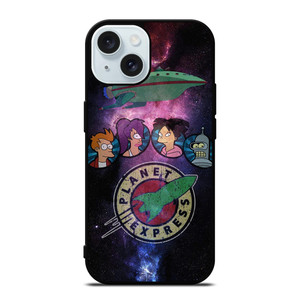 FUTURAMA PLANET EXPRESS AIRSPACES iPhone 15 Case Cover FUTURAMA PLANET EXPRESS AIRSPACES iPhone 15 Case Cover
