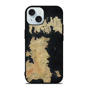 GAME OF THRONES MAP iPhone 15 Case Cover