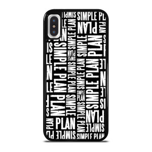 SIMPLE PLAN ROCK BAND LOGO iPhone X / XS Case Cover