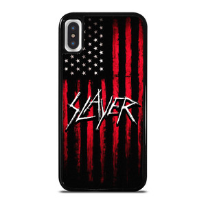 SLAYER ROCK BAND AMERICA iPhone X / XS Case Cover SLAYER ROCK BAND AMERICA iPhone X / XS Case Cover