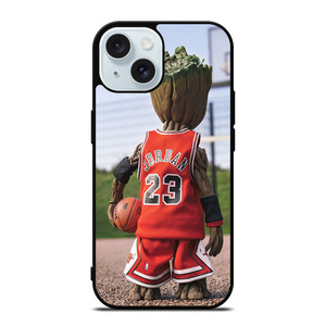 GROOT MICHAEL JORDAN iPhone 15 Case Cover