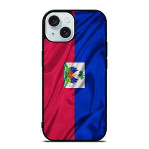 HAITI FLAG iPhone 15 Case Cover HAITI FLAG iPhone 15 Case Cover