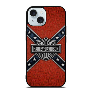 HARLEY DAVIDSON CONFEDERATE SIGN iPhone 15 Case Cover HARLEY DAVIDSON CONFEDERATE SIGN iPhone 15 Case Cover