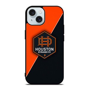HOUSTON DYNAMO FC SOCCER MLS iPhone 15 Case Cover