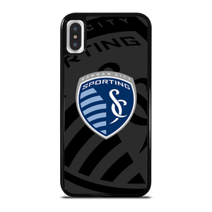 SPORTING KANSAS CITY MLS BLACK iPhone X / XS Case Cover