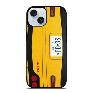 INITIAL D RX-7 CAR iPhone 15 Case Cover