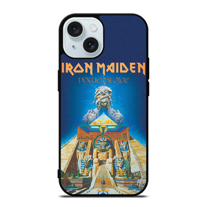 IRON MAIDEN POWERSLAVE iPhone 15 Case Cover IRON MAIDEN POWERSLAVE iPhone 15 Case Cover