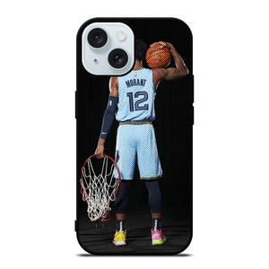 JA MORANT MEMPHIS GRIZZLIES NBA BASKETBALL iPhone 15 Case Cover JA MORANT MEMPHIS GRIZZLIES NBA BASKETBALL iPhone 15 Case Cover