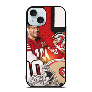 JIMMY GAROPPOLO SAN FRANCISCO 49ERS iPhone 15 Case Cover