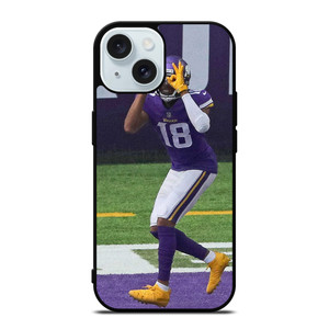 JUSTIN JEFFERSON MINNESOTA VIKINGS NFL iPhone 15 Case Cover