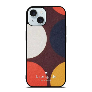 KATE SPADE COLORFUL DOT iPhone 15 Case Cover