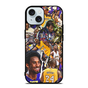 KOBE BRYANT RETRO COLLAGE iPhone 15 Case Cover