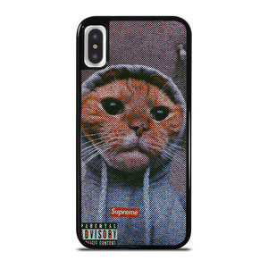 SUPREME CUTE CAT 2 iPhone X / XS Case Cover