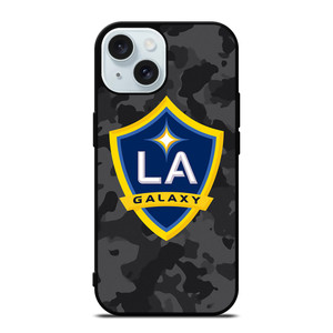 LA GALAXY MLS BLACK CAMO iPhone 15 Case Cover