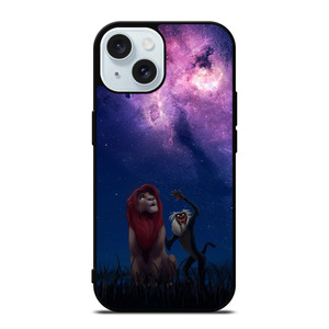 LION KING RAFIKI NEBULA iPhone 15 Case Cover LION KING RAFIKI NEBULA iPhone 15 Case Cover