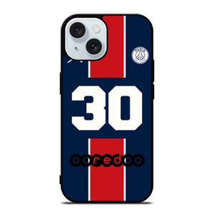 LIONEL MESSI PSG PARIS SAINT GERMAIN 30 iPhone 15 Case Cover LIONEL MESSI PSG PARIS SAINT GERMAIN 30 iPhone 15 Case Cover